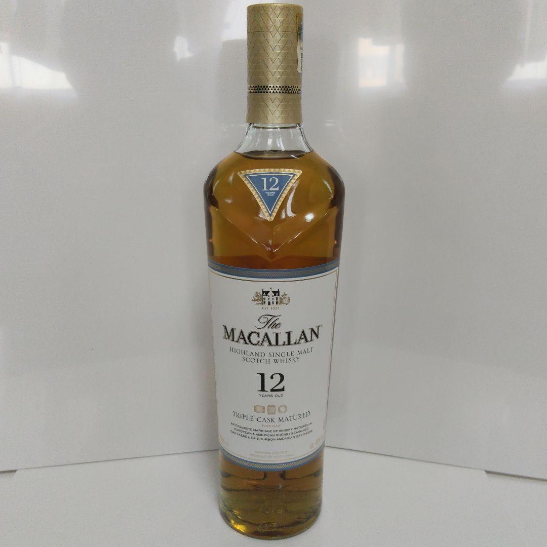 2*m様 新品　未開栓ザ・マッカラン 12年 トリプルカスク 700ml 箱付き