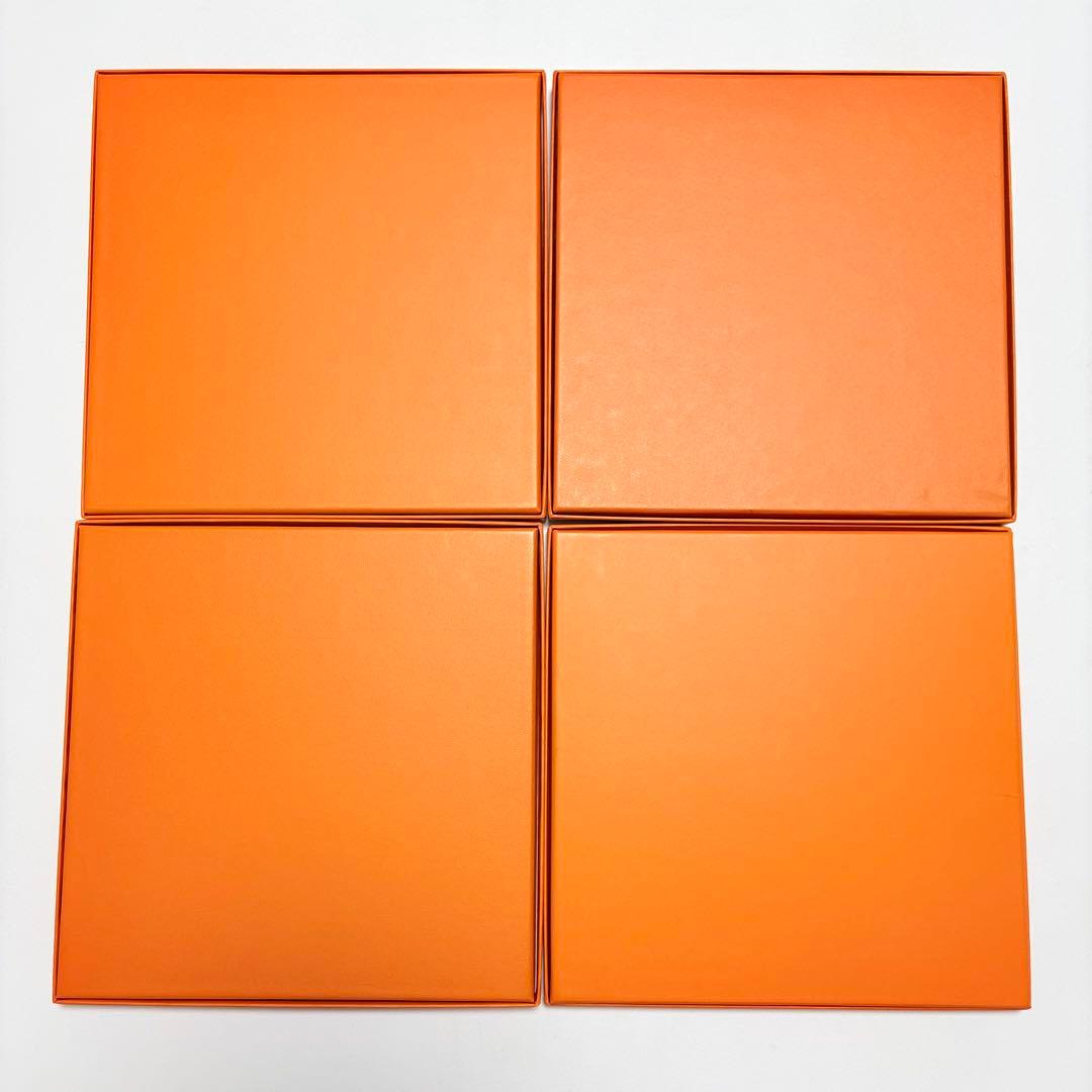 美品　エルメス　カレ90　空箱　スカーフ　ギフトボックス　8個セット