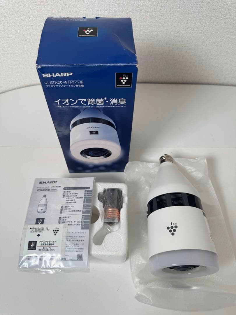 SHARP IG-GTA20-W イオン発生機（管理No.R2K)
