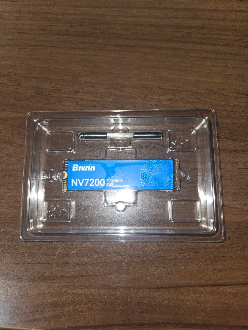 Biwin NV7200 4TB PCIe Gen4 M.2 SSD 動作確認済