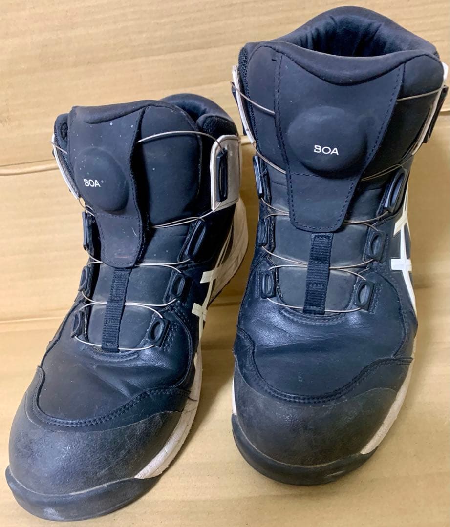 asics WINJOB CP304 ２７cm 黒　BOA 安全靴　JSAA