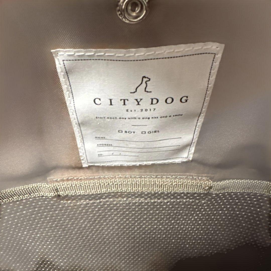 CITYDOG ベージュ キャリーバッグ