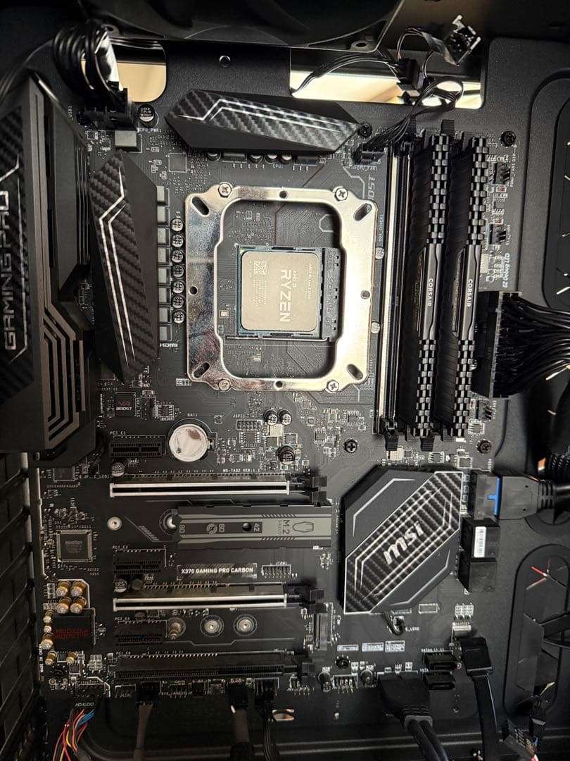 く*る様 CPU Ryzen 7 1700 CPUクーラー マザボX370 メモ