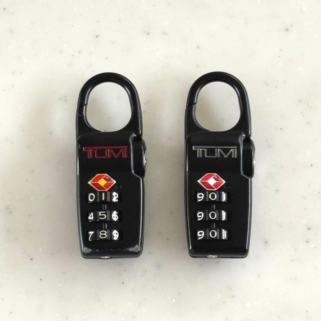k*a様 TUMI TSAロック 黒 2個セット