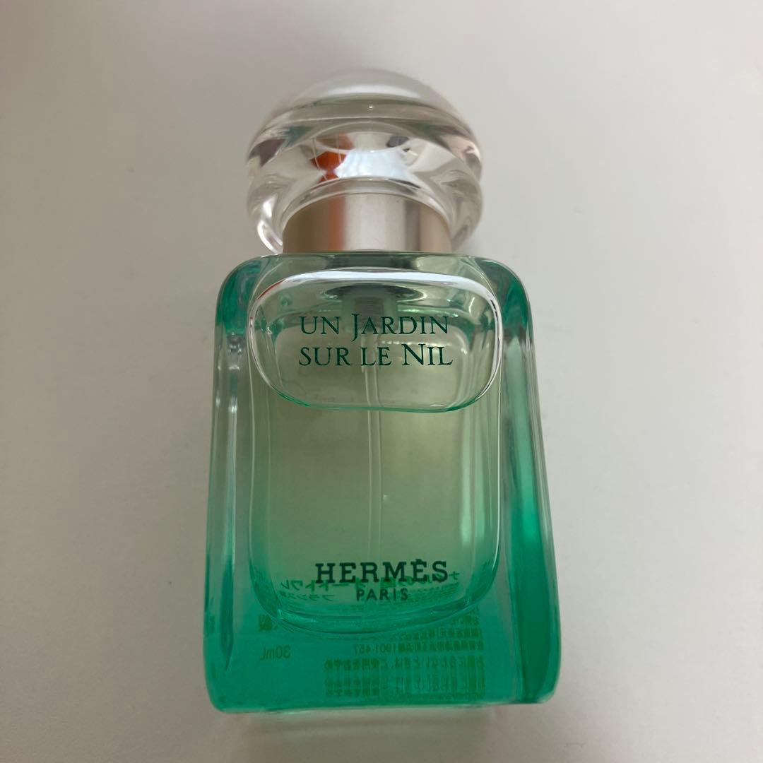 HERMES ナイルの庭　30ml　9割　箱ショッパーつき