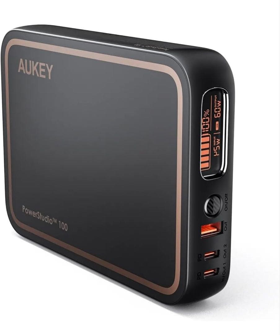 ポータブル電源 大容量モバイルバッテリー 純正弦波 小型 AC100W 60HZ