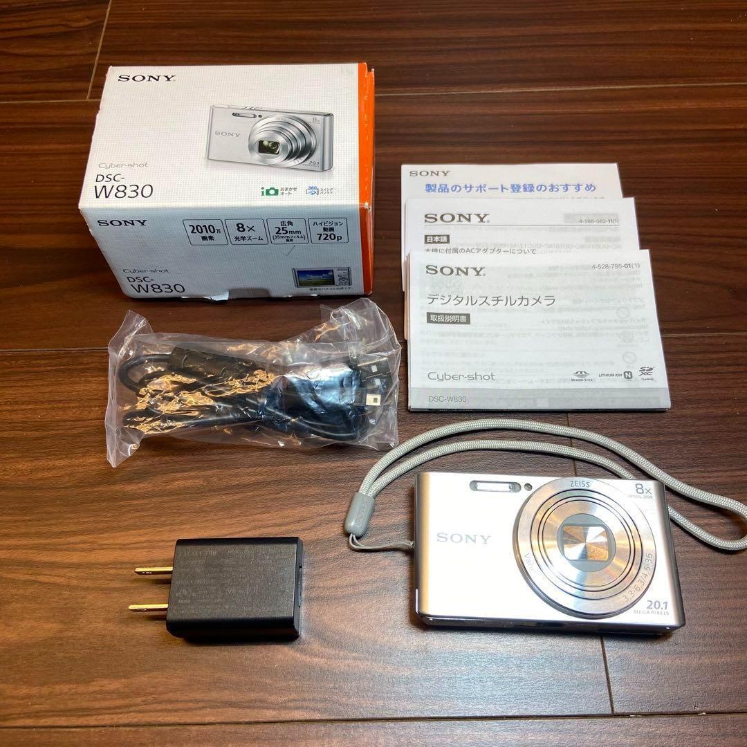SONY Cyber-Shot DSC-W830 デジカメ ほぼ新品 3776