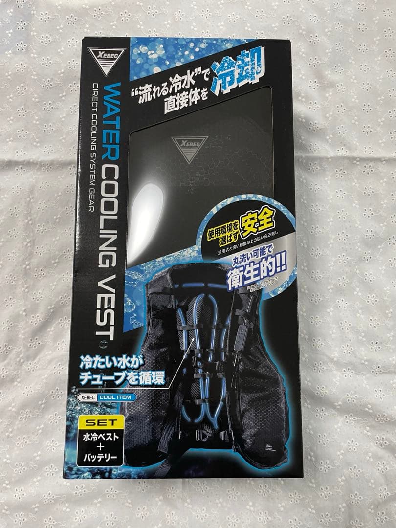 XEBEC 冷却機能付きクールベスト 黒