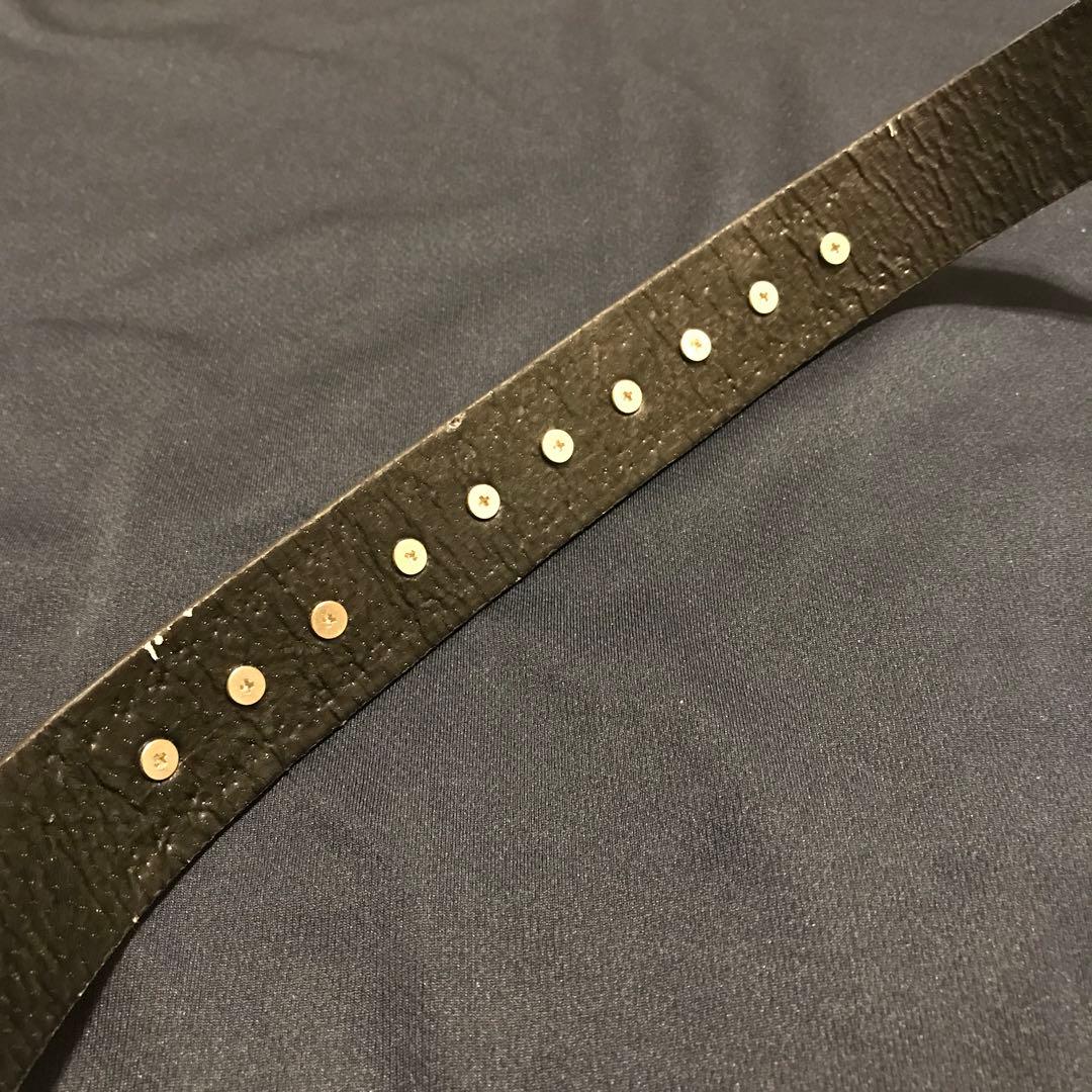 スタッズ 首輪 全長39cm サイズ3段階 調整可能 鋲