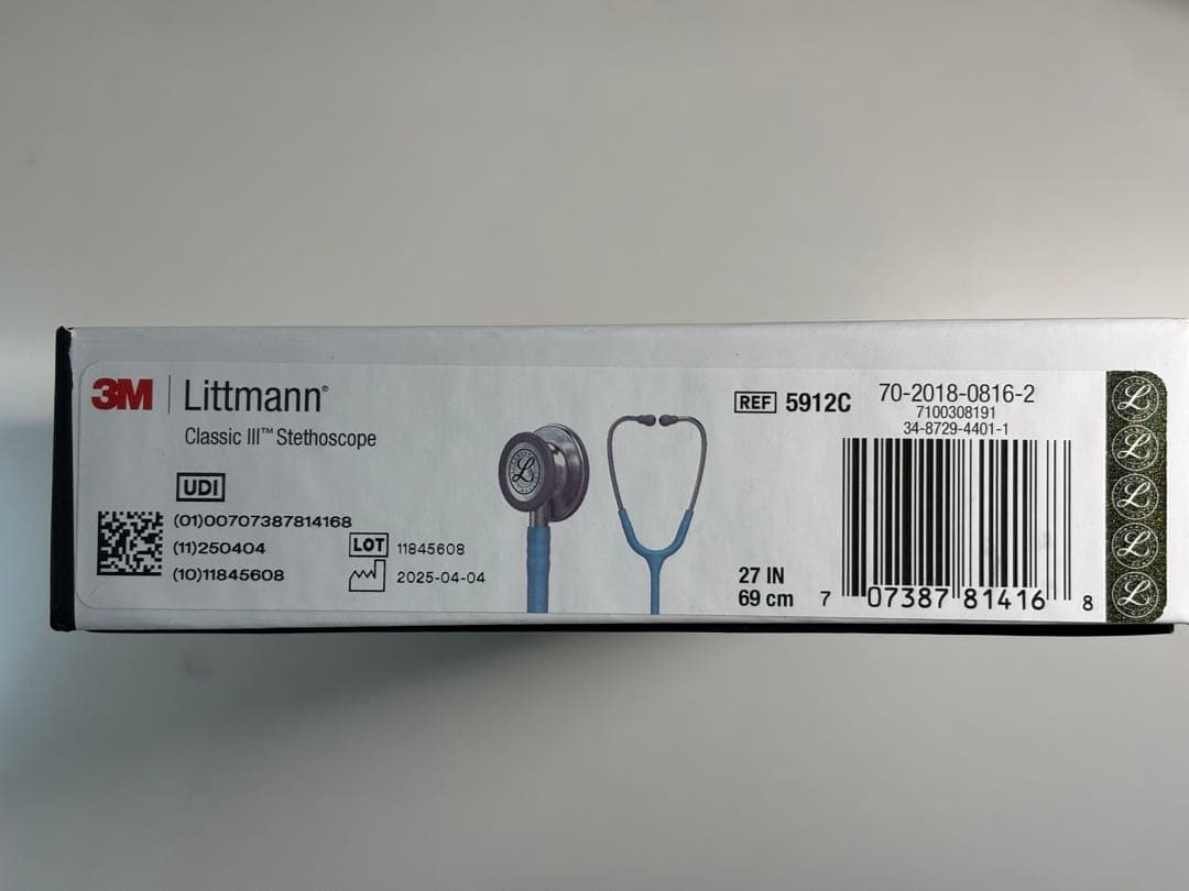 #新品Littmann Classic III 聴診器　水色