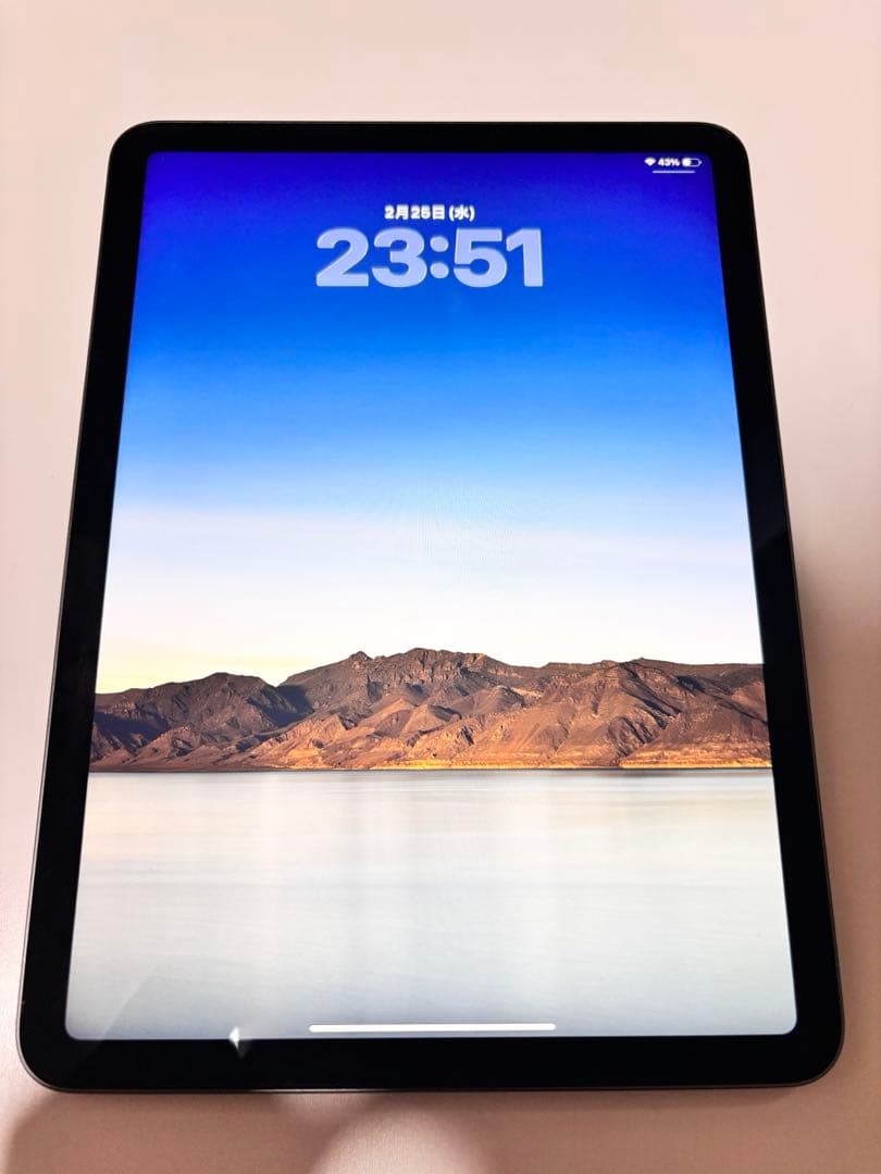 値下げ出品【美品】iPad Air 第5世代64GB グレー 純正ケース付き