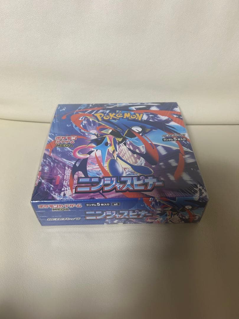 ポケモンカード　ニンジャスピナー1BOX新品未開封シュリンク付き