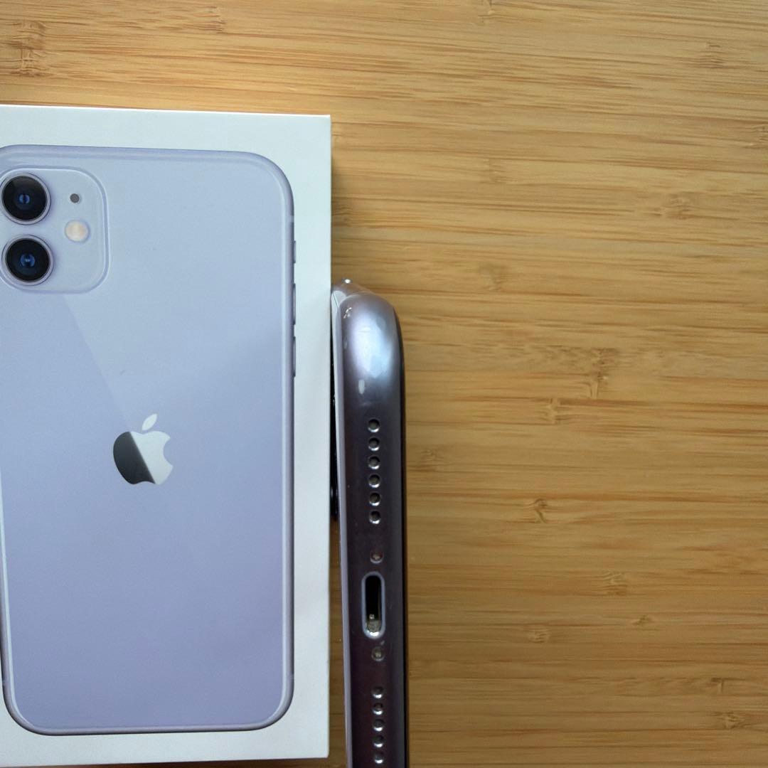 Apple iPhone １１パープル64GB 初期化済み