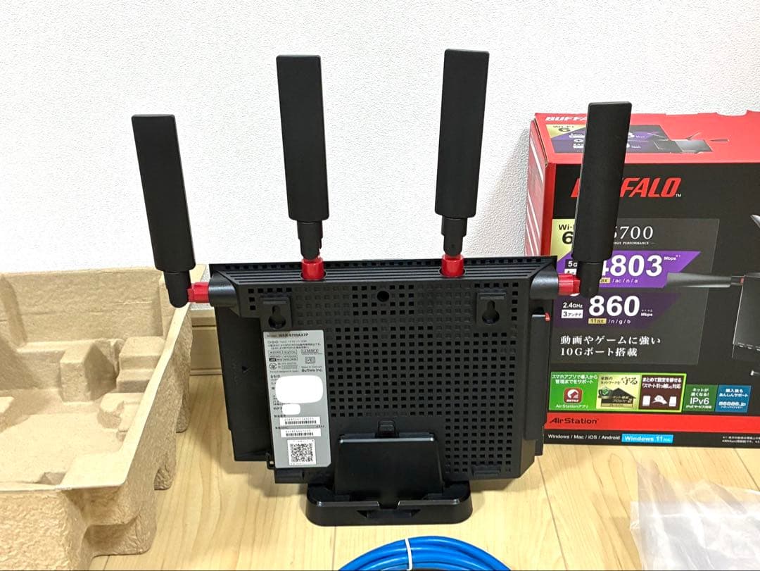 BUFFALO WXR-5700AX7P 無線LANルーター