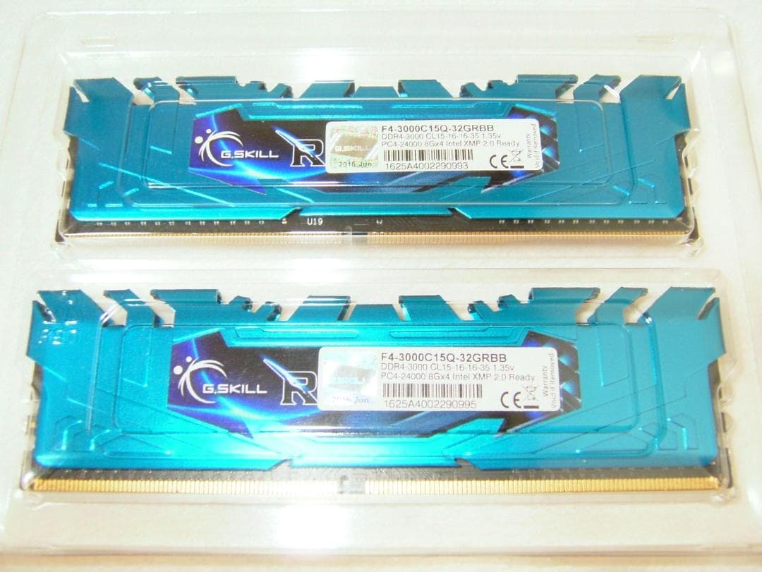 G.Skill Ripjaws4 DDR4-3000 16GB ②
