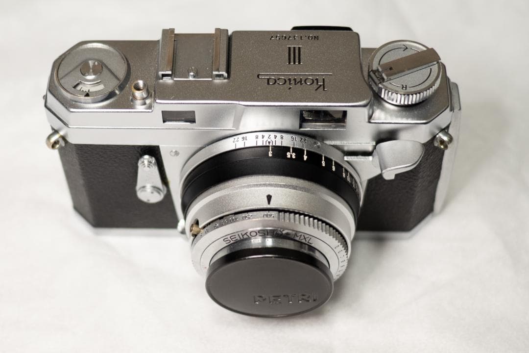 【完動品】コニカ III Hexanon 48mm F2 (撮影例あり)