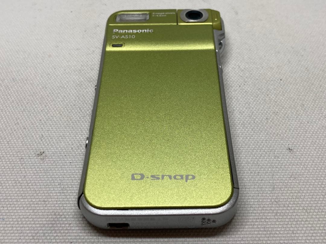 概ね美品　Panasonic　SV-AS10　D-snap　c01d14dd