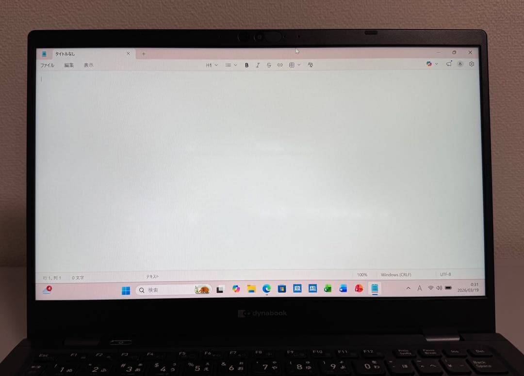 累積2377h 東芝 G83/KW 第12世代i5 16GB バッテリー86%