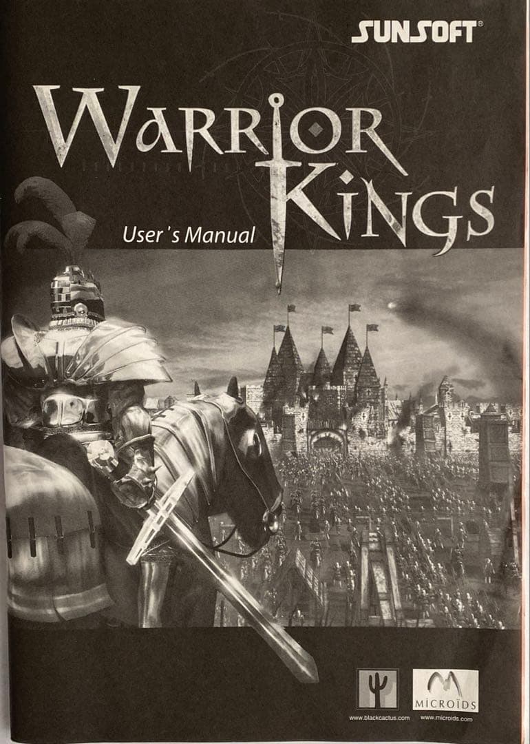 WARRIOR KINGS 日本語版 ￼リアルタイムストラテジーゲーム