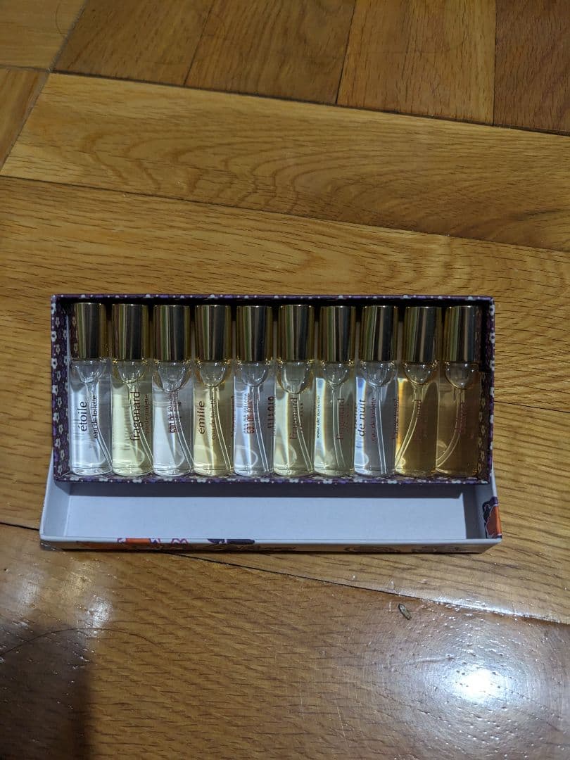 フラゴナール　オードトワレ　10ミニボトルセット