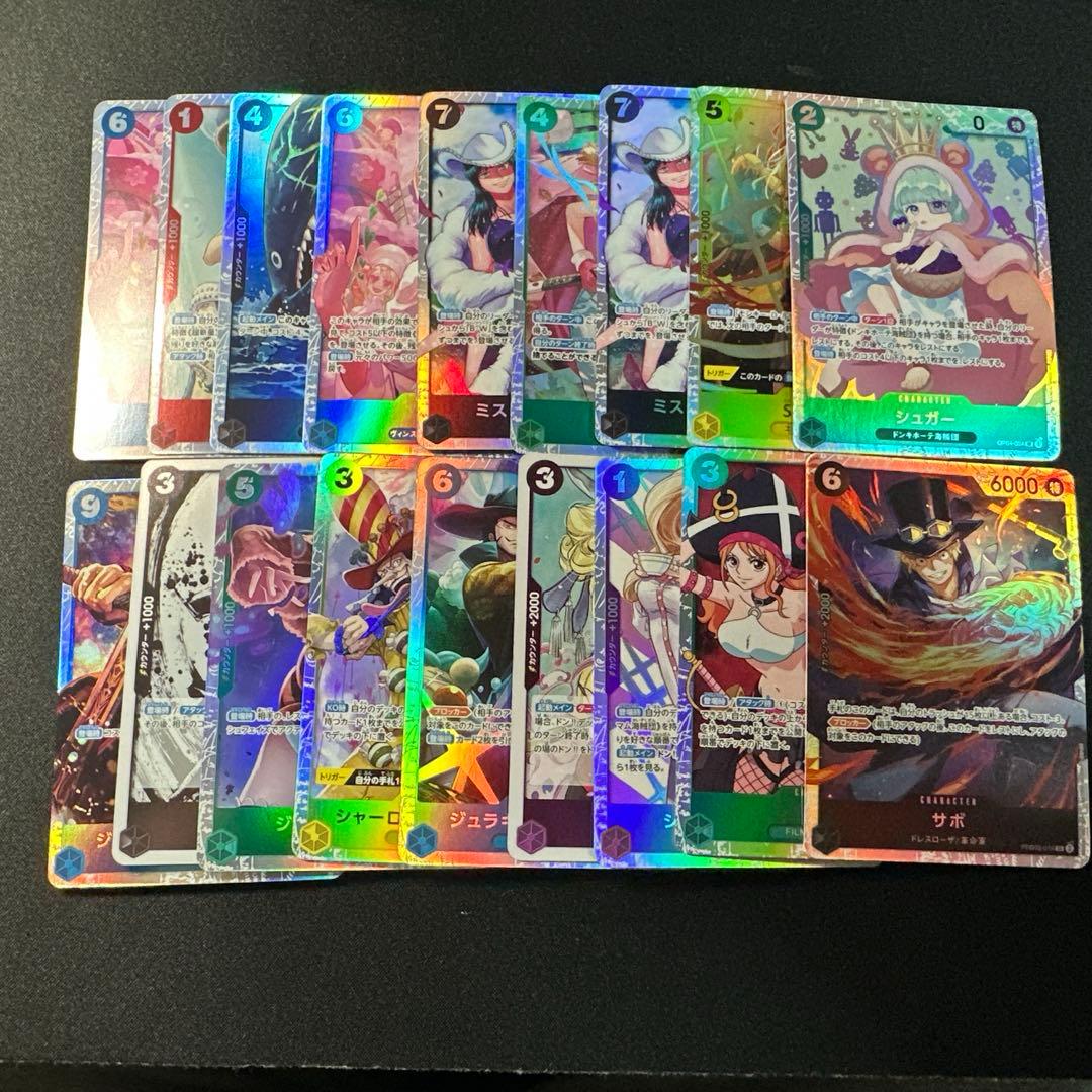 ワンピースカード　SR　パラレル　リーダーパラレル　まとめ売り