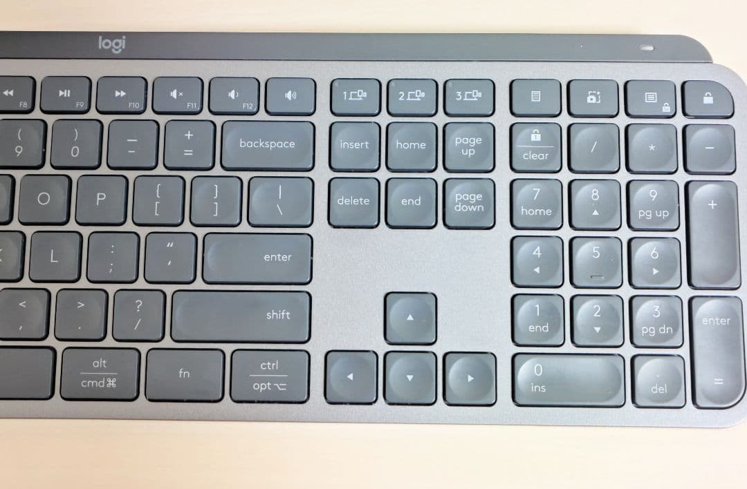 Logitech MX KEYS S /US配列/英語配列/ワイヤレスキーボード