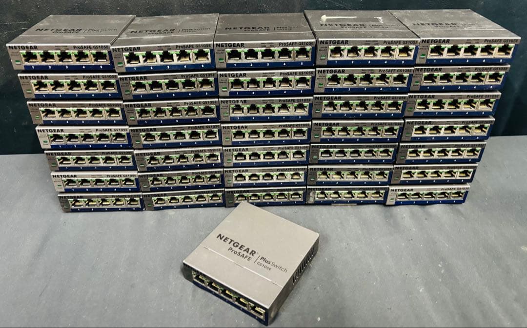 NETGEAR Gigabit Plus Switch GS105Ev2 36個