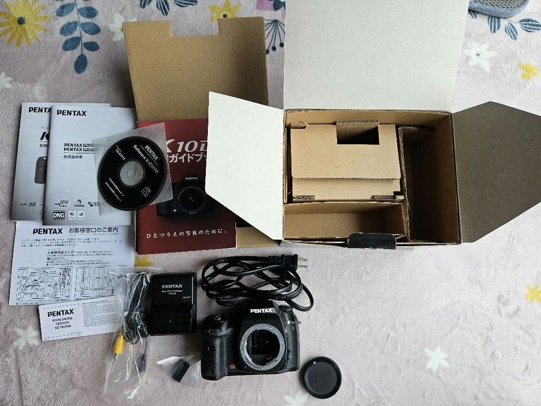 PENTAX K10Dデジタル一眼レフカメラ　レンズ2点その他付き