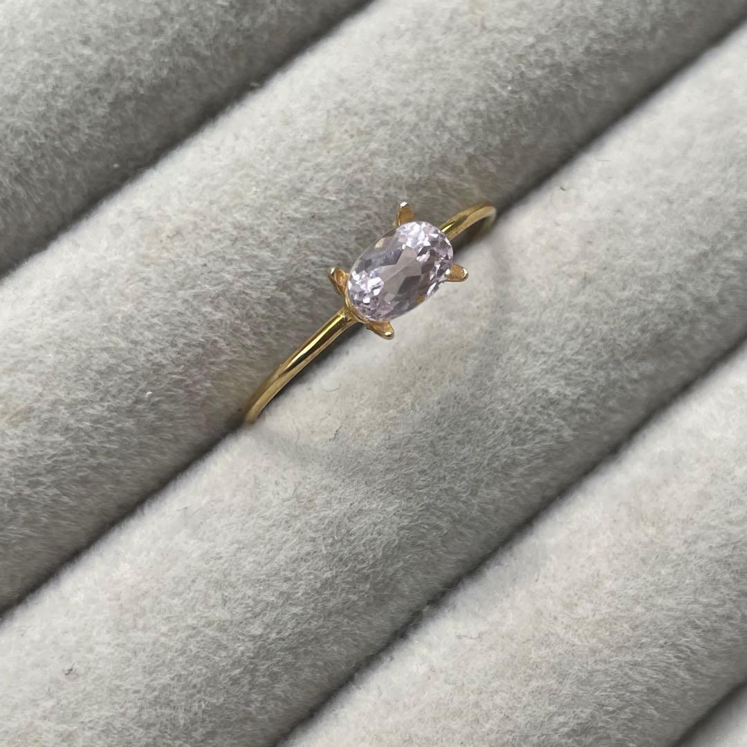 指輪・リング Transparent pink .... Kunzite
