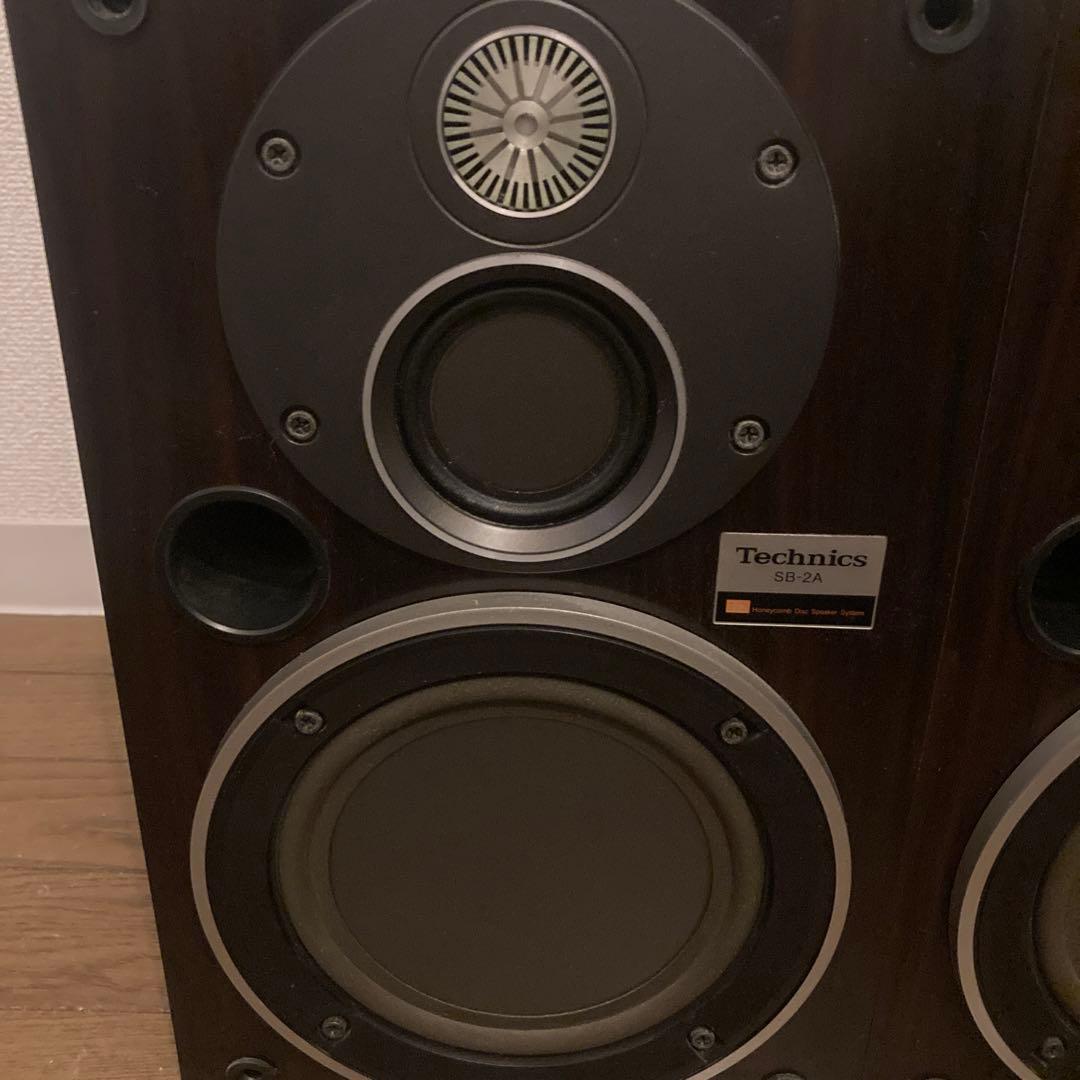 【ビンテージ】Technics スピーカー SB-2A 2 黒