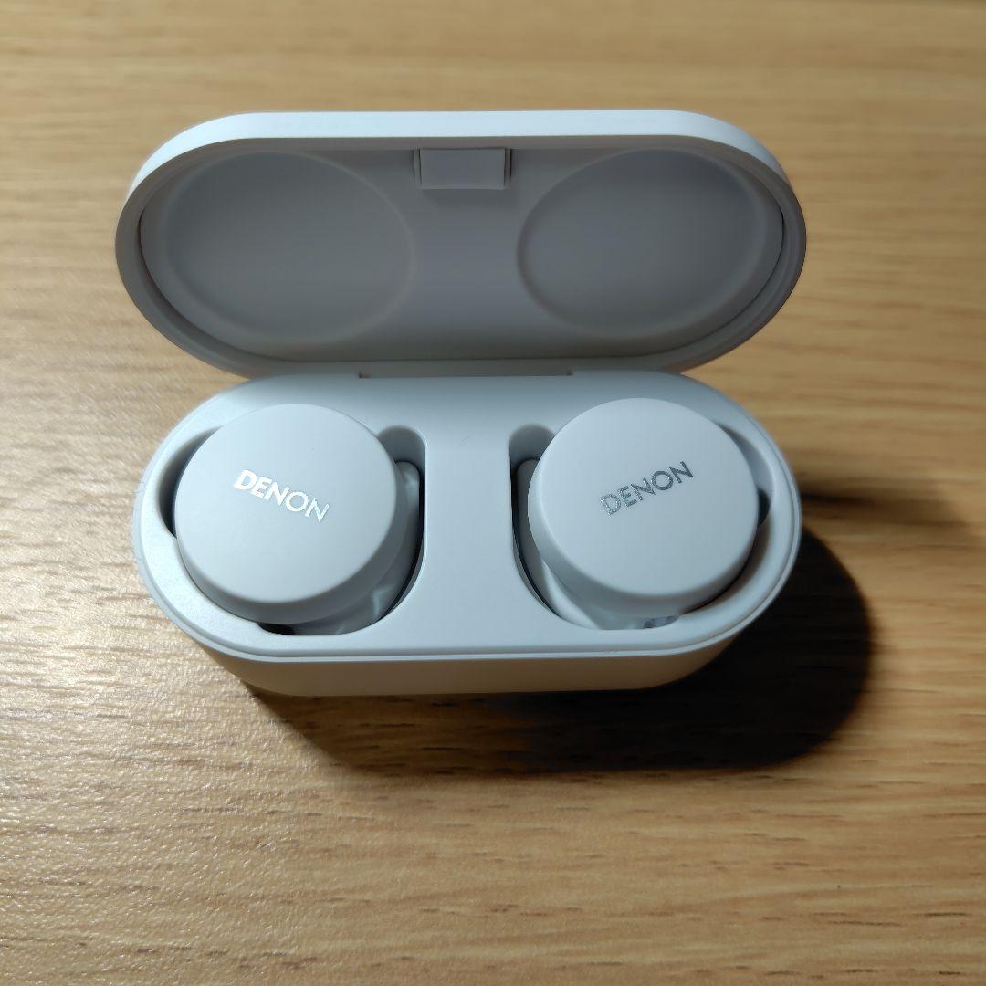 Denon PerL ワイヤレスイヤホン ホワイト