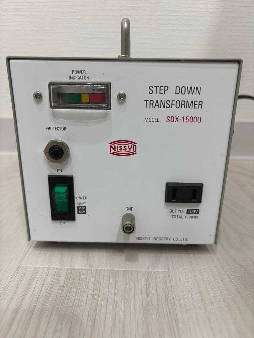 NISSEI ステップダウントランス SDX-1500U