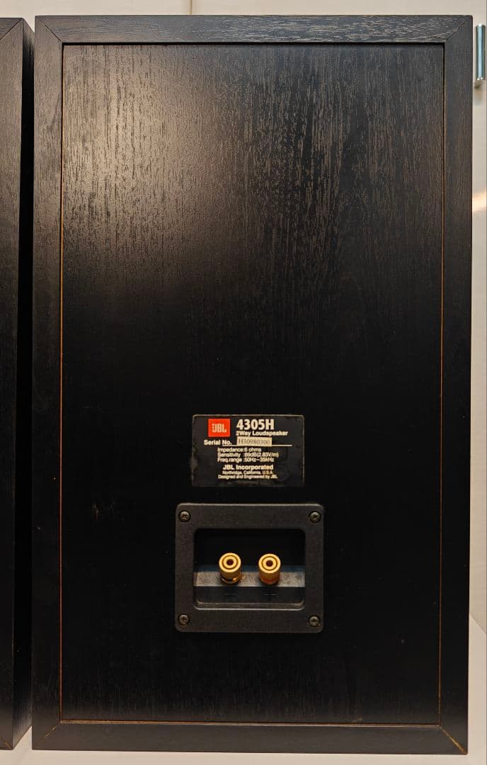 【名機/音出し済】JBL 4305H コンパクトモニター スピーカー ペア