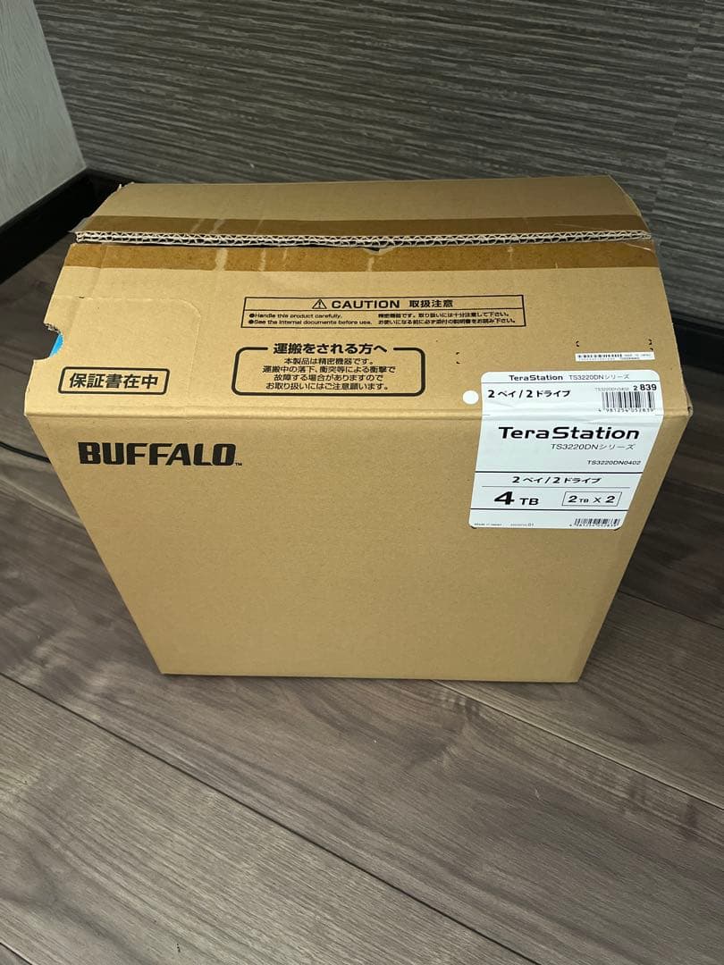 BUFFALO TeraStation NAS TS3220DN0402 新品