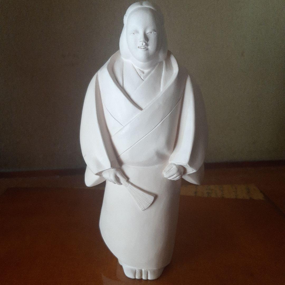 清水焼　能人形