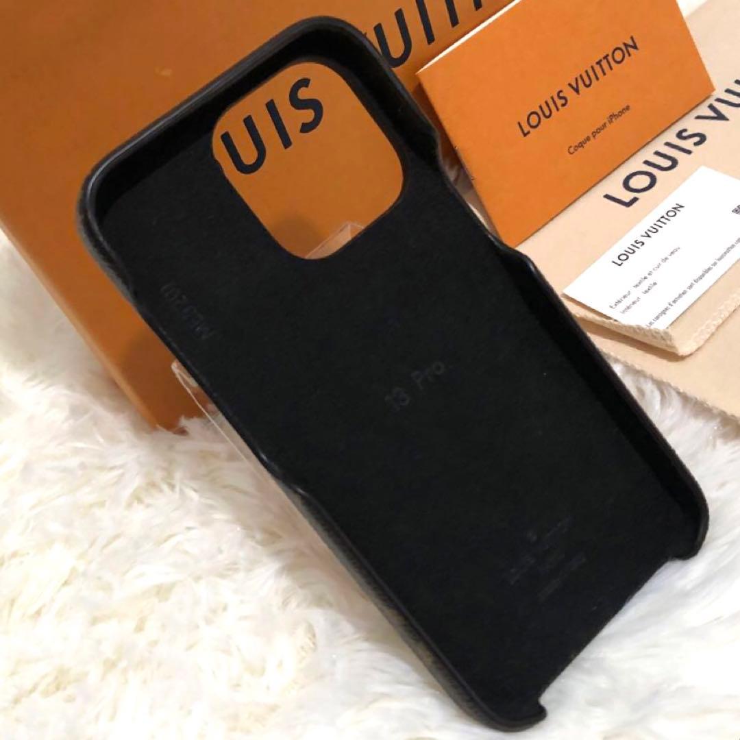 ルイヴィトン レザー　iPhone13 pro ドーフィーヌ　スマホケース
