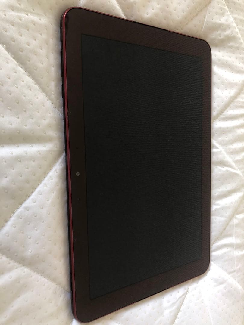 QUA tab QZ10 キュアタブ タブレット レッド