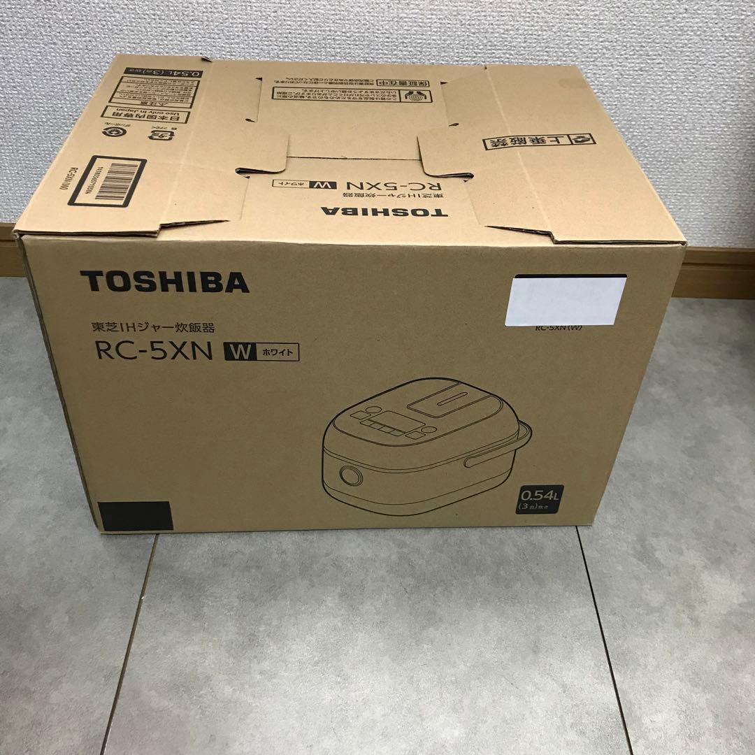 TOSHIBA RC-5XN 炊飯器 ホワイト