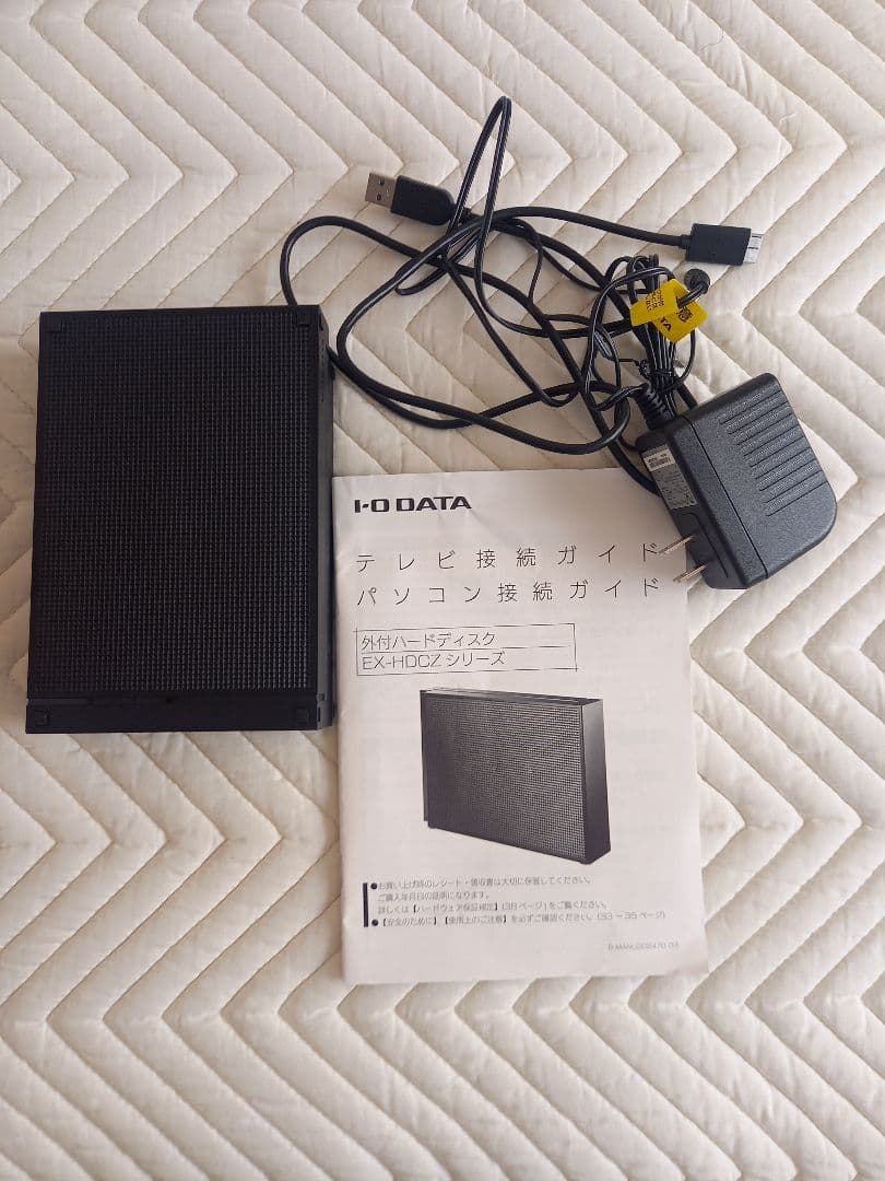 I-O DATA EX-HD3CZ 3TB 外付けハードディスク