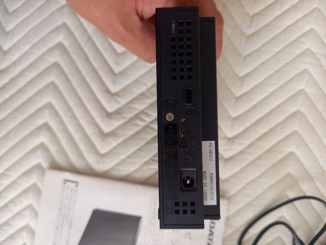 I-O DATA EX-HD3CZ 3TB 外付けハードディスク