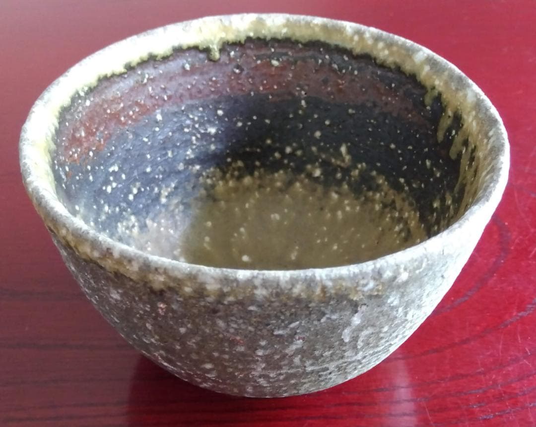 塩越窯　白越不朝　塩越窯 自然灰釉の究極美が迸る逸品灰釉美茶碗　No:2