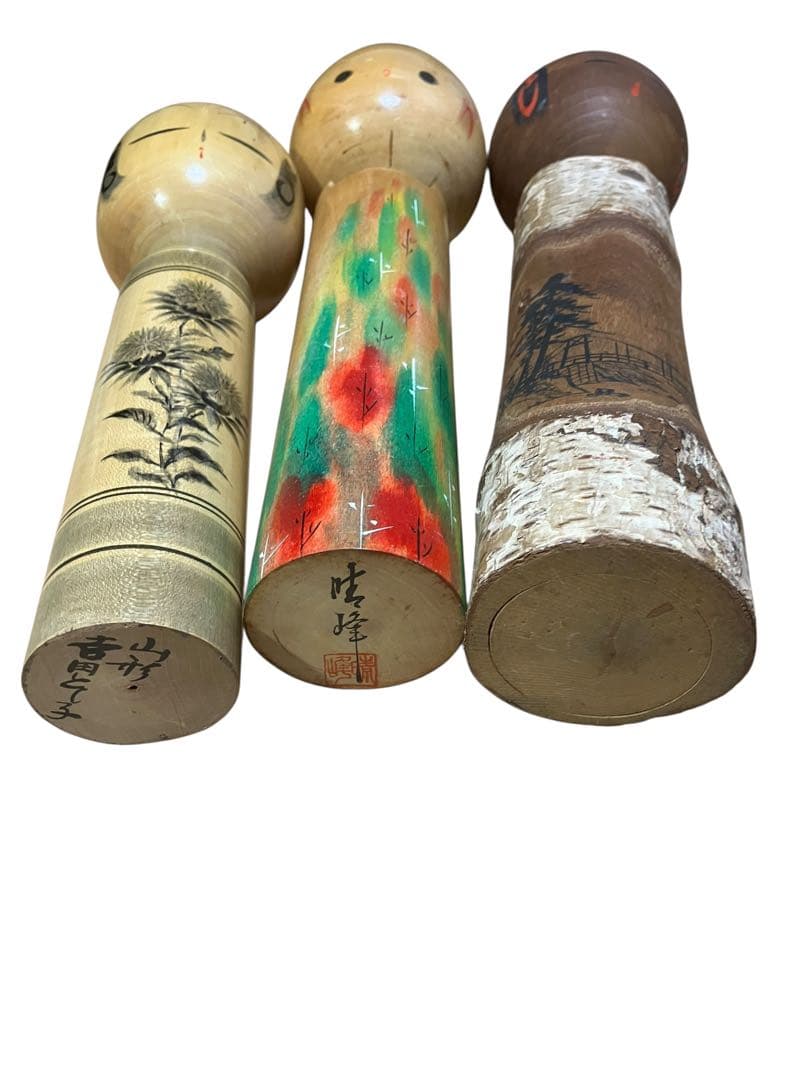 こけしセット民芸品　置物　日本　人形　伝統工芸品　インテリア こけし