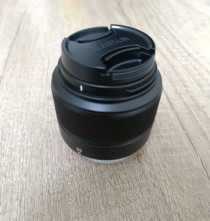 【極美品】FUJIFILM XC35mm F2　レンズフィルター付