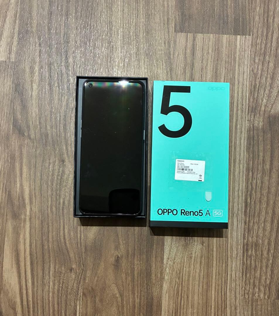 OPPO Reno5 A 5G ブルー　中古