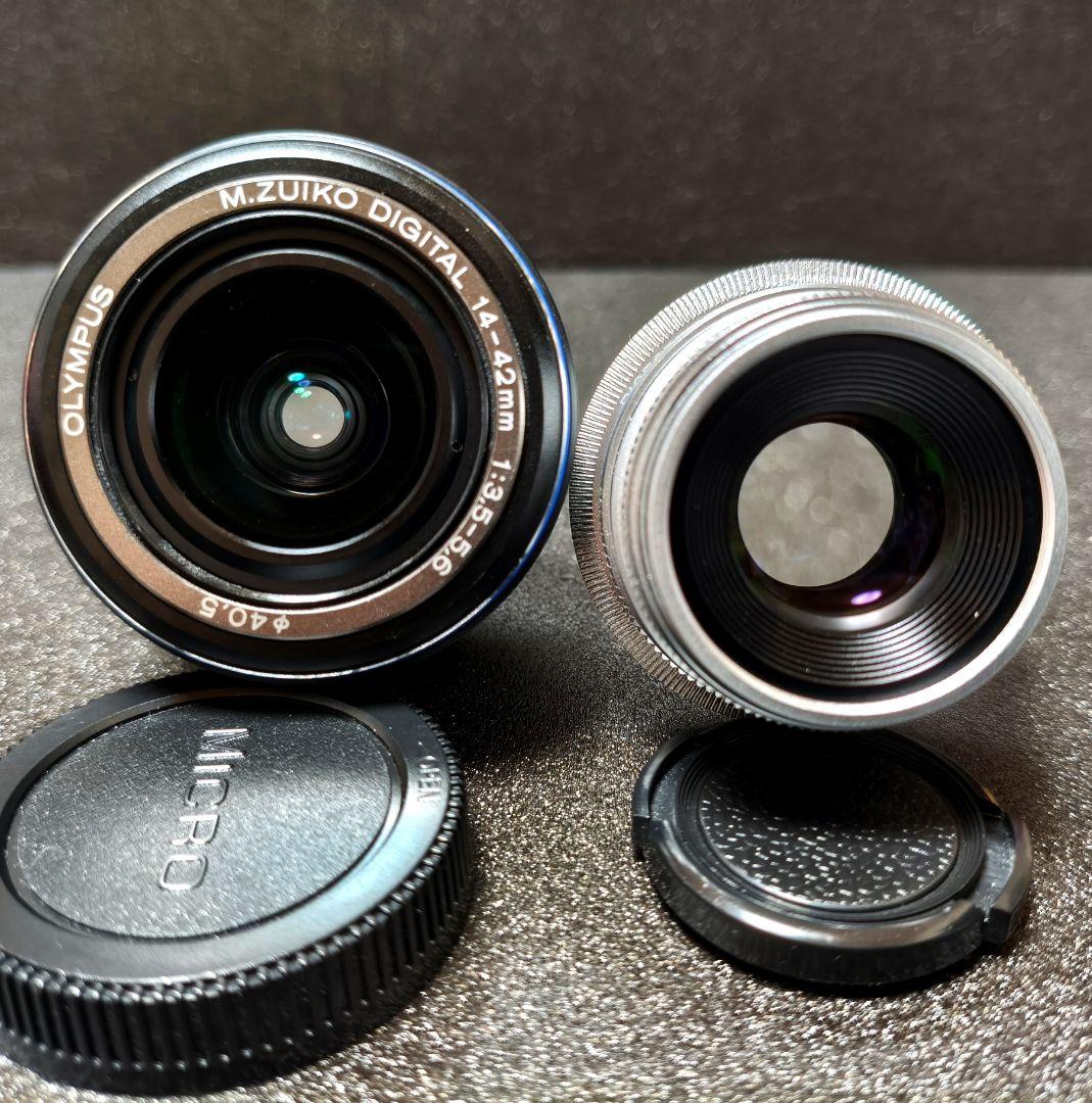 【完動品】Panasonic LUMIX GF3　ボディ＋レンズ2本セット