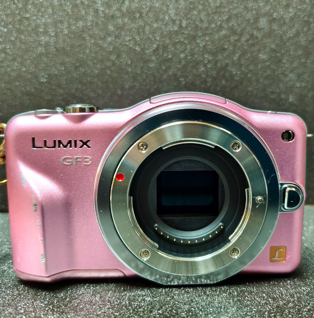 【完動品】Panasonic LUMIX GF3　ボディ＋レンズ2本セット