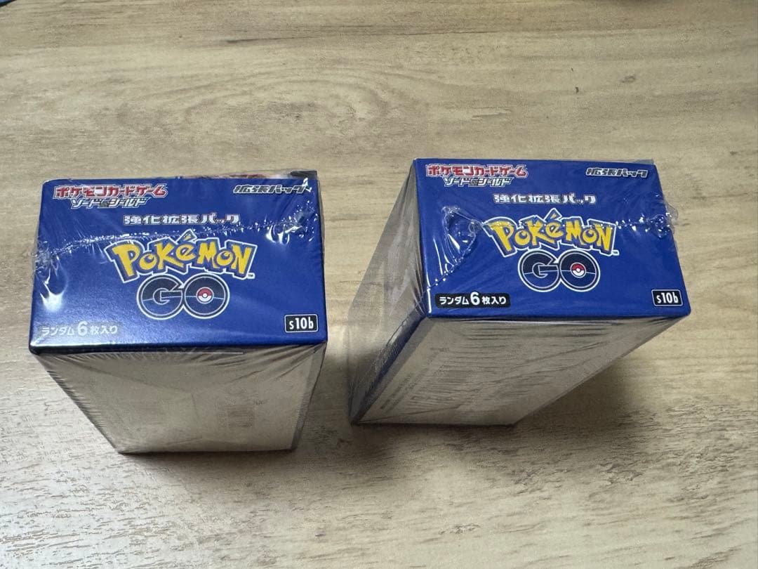 【本日発送可】ポケモンカード Pokemon GO シュリンク付　2BOX