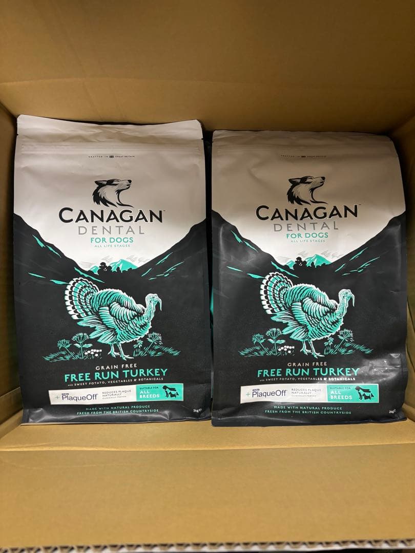 CANAGAN DENTAL カナガンデンタルドッグフード 2kg×4袋