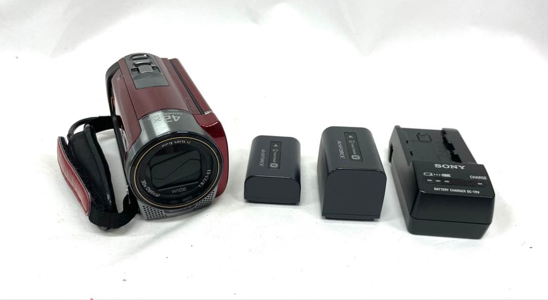 SONY ソニー HANDYCAM ハンディカム HDR-CX180 レッド
