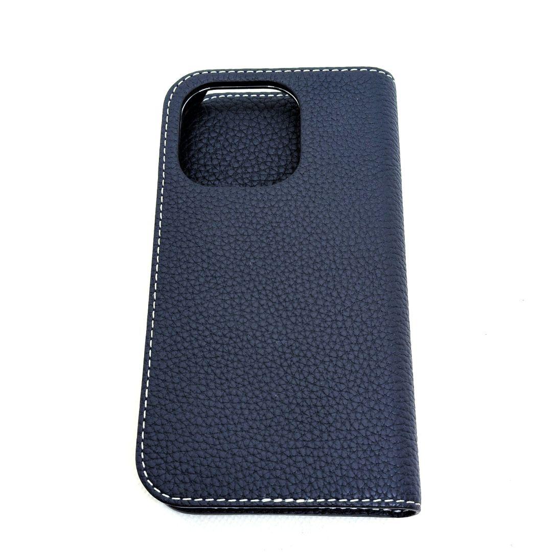 【未使用級】ボナベンチュラ　iPhone 15 Pro　ダイアリーケース　シボ革